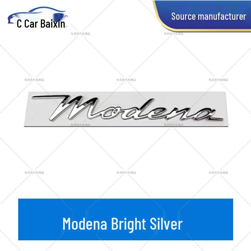 Maserati Ghibli Q4GTS Rear Tail Logo Modification Kit