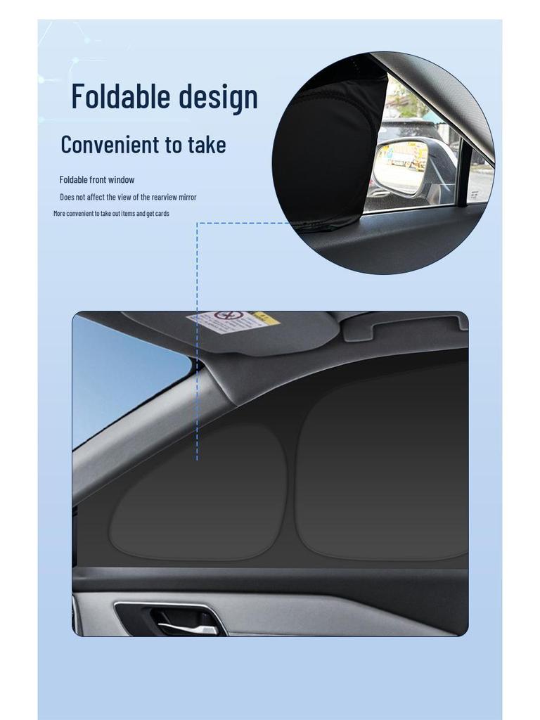 Compatible with 25 Nissan Models: Qashqai Honor Edition Window Sun Shade for Heat Insulation & Privacy During Camping.
