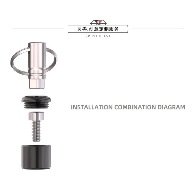 Motorcycle Brake Caliper Screw Universal Bicycle M6 M8 M10 Anti-theft Screw Cover for Brembo Disc Brake Caliper Screw Sleeve