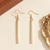Fashion Simple Western Style Geometric Long Dangle Drop Earrings