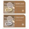 Led Makeup Mirror Portable Folding Flip Mirror Portable Makeup Mirror Rechargeable Travel Mini Mirror