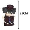 25CM BSD Nakahara Chuuya Dazai Akutagawa Ryunosuke Nakajima Atsushi Kunikida Ranpo Anime Cotton plush toy Hand Puppets Body doll