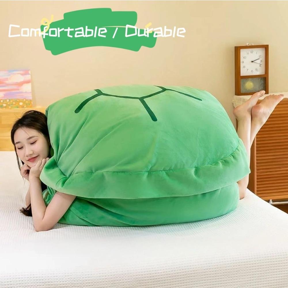 1pc large Wearable Turtle Shell Pillows Stuffed Animal Costume Plush Toy Funny Dress Up, Gift for Kids Adults