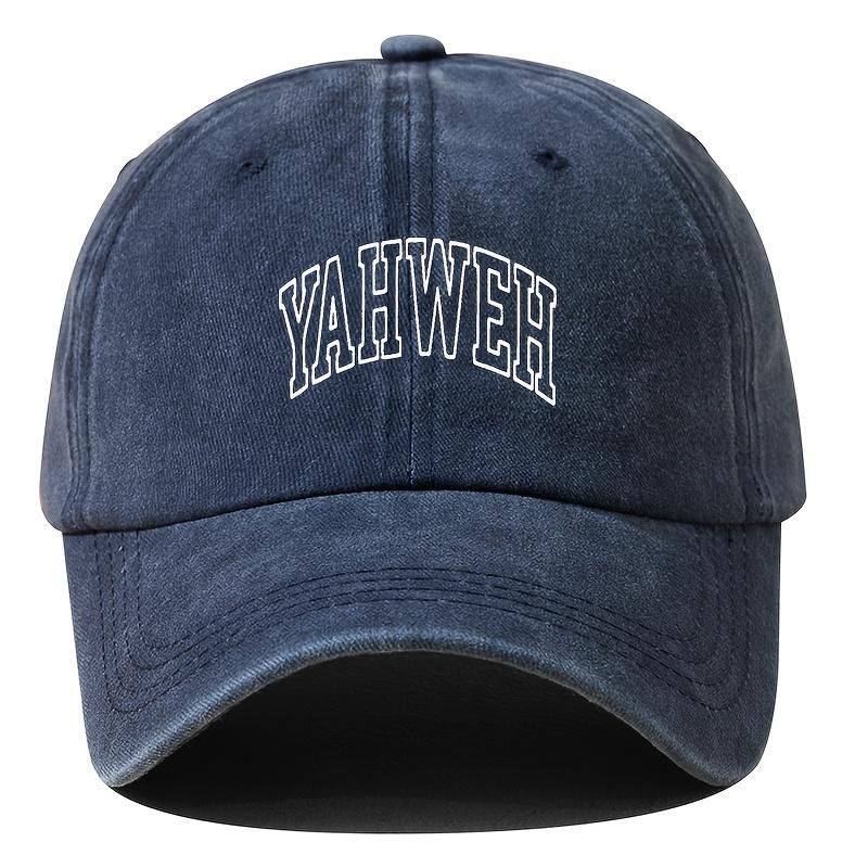 Fashion Baseball Cap Vintage Washed Casual Hat Curved Brim Versatile Trendy Dad Trucker Cap Fishing Hat