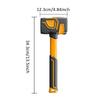Multifunctional Rubber Hammer Tile Soft Rubber Percussion Hammer Square Hammer Construction Worker Professional Hand Tool