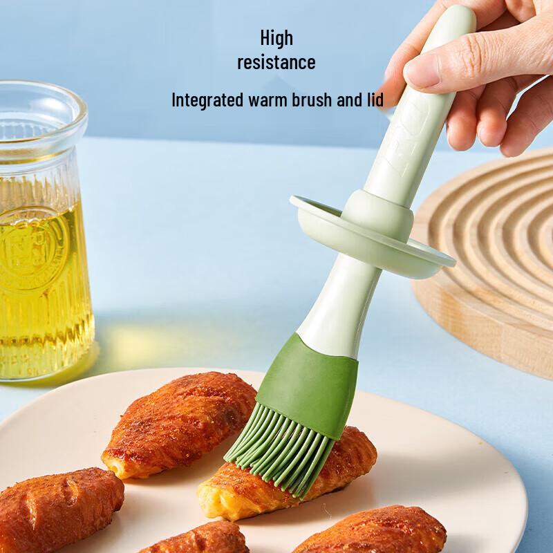 Silicone Oil Brush Glass Bottle