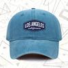 pc Los Angeles California Vintage Washed Hat Mens and Womens Solid Baseball Cap Suitable for All Seasons Ideal Gift for