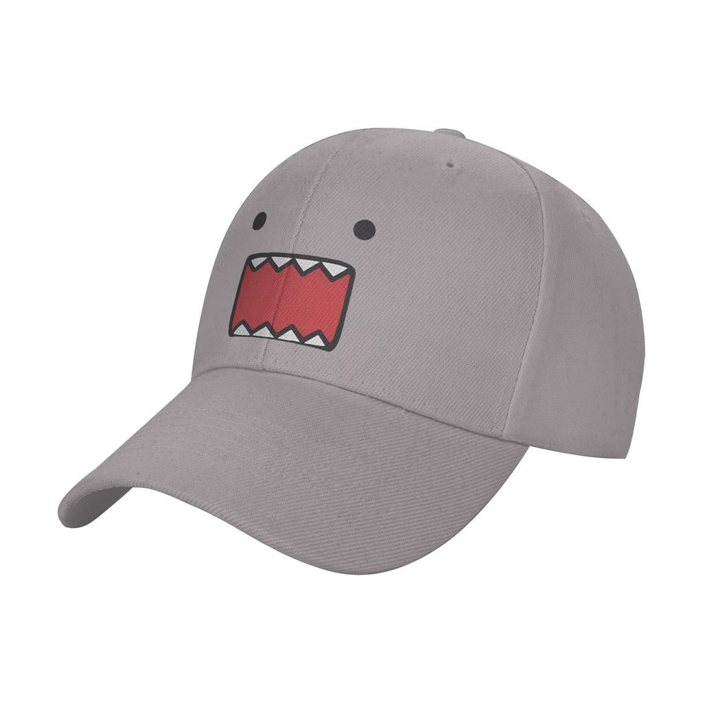 Fashion Domo Kun Doll Face Curved Brim Baseball Cap Harajuku Style Hat Womens
