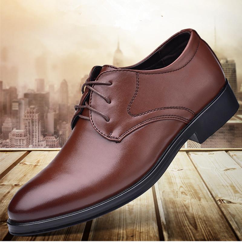 Fashion Luxury Men's Shoes PU Leather Dress Breathable Fashion Business Wedding Formal Shoes Men Designer oxfords shoes big size 48 49