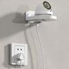 Adhesive Wall Mounted Security Camera Bracket No Drilling Surveillances Camera Holder Shelf for Baby Monitors,Speakers