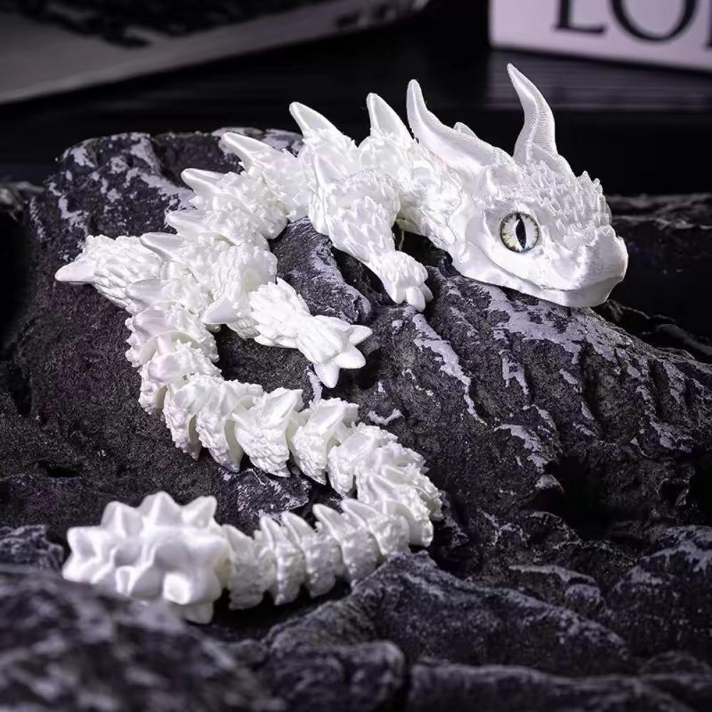Chinese Dragon 3D Printed Dragon 3D Articulated Dragon Toys  Landscaping Decoration