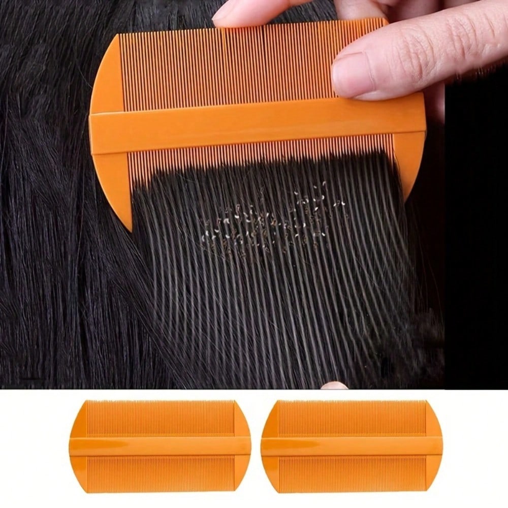 1pcs Ultra Dense Tooth Dandruff Removing Comb, Encrypted Lice Removing Comb, Household Dandruff And Mite Removing Comb, Scalp Cleaning Tool