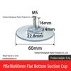 M4-M8 Transparente PVC-Saugnapf mit Gewindestange