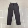High Waist Plaid Cashmere Wool Trousers for Middle-Aged & Elderly - Slimming, Warm, and Stylish