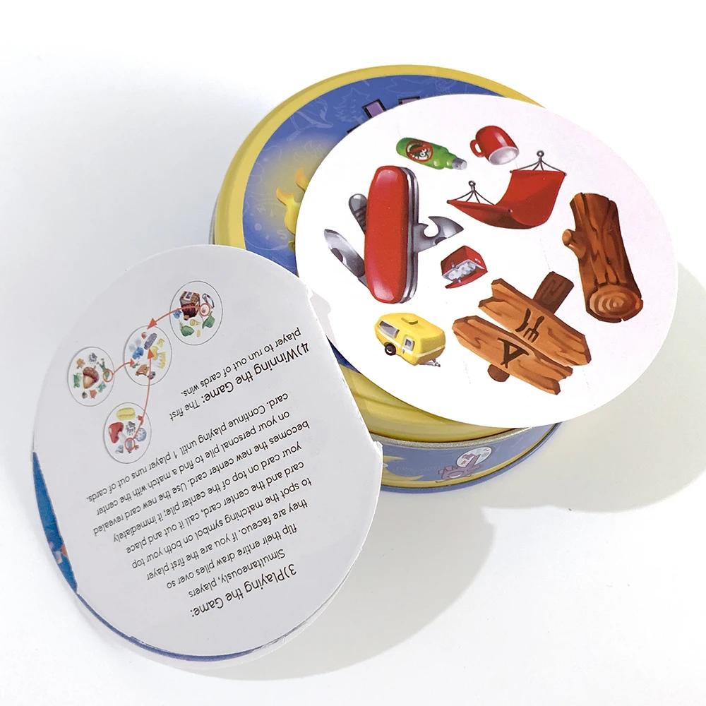 

Iron Box Card Game Family Entertainment Party Camping Holiday Game Tool Christmas Halloween Gifts For Kids Adults Tabletop Game