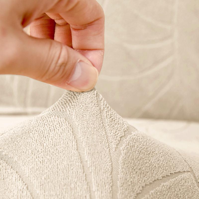 Jacquard Elastic Chair Cover for Dining Room Wedding Banquet Water Repellent Chair Protector 1/2/4 Pieces Fitted Chair Case