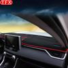 Flanell Auto Innen Dashboard Abdeckung Für Toyota Rav4 -2022 Xa50 Center Konsole Abdeckung Auto Dash Matte Teppich Sonnenschutz