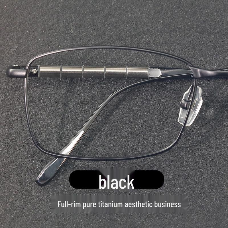 

Мужские Сверхлегкие Большие Квадратные Оправы для Очков из Чистого Титана, Японский Стиль, Очки для Миопии, Ретро Бизнес Дизайн