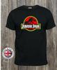 Jurassic Park T Shirt Rexy Classic Dinosaur Black Tshirt ,unisex Ladies Fitted