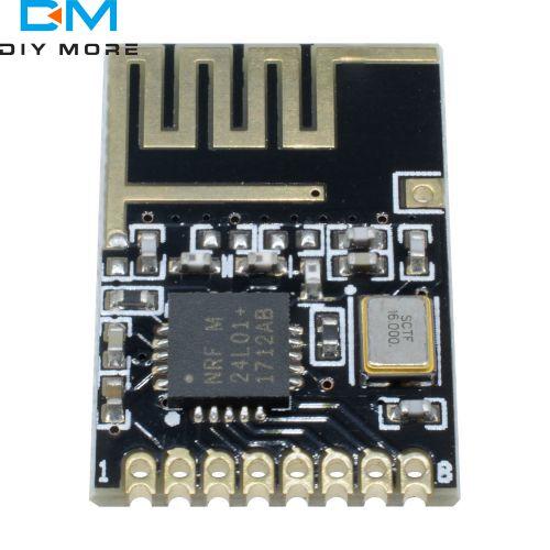 1pcs Mini NRF24L01 RF Wireless Module Mini Version Power Enhanced Version SMD Receiver Transceiver Board No PIN 5V 2.4GHz 1.27MM