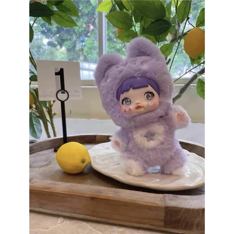 Nommi v1 cute plush toy ornament, festive atmosphere gift, festive hanging decoration bag accessories(Gift of baby clothes)