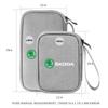 Car Travel Organizer Portable Key Case Earphone Storage Bags For Skoda S Octavia A5 3 VII VRS Vision Kodiaq Favorit Rapid Fabia WD8