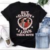 But Daddy I Love Them Both Vintage T-Shirt Team Conrad and Jeremiah Fisher Cotton Tee Summer I Turned Pretty Merch T Shirts