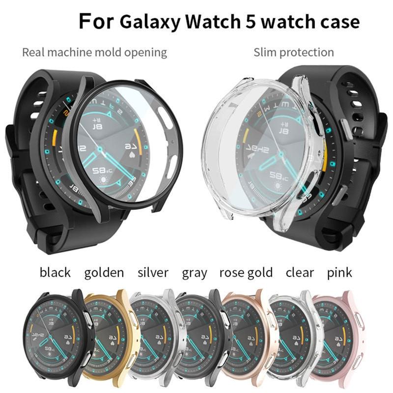 Soft Case For Galaxy Watch 5 40mm 44mm Thin Light Tpu Case For Galaxy Watch 5 40mm 44mm Protective Bumper for Sh