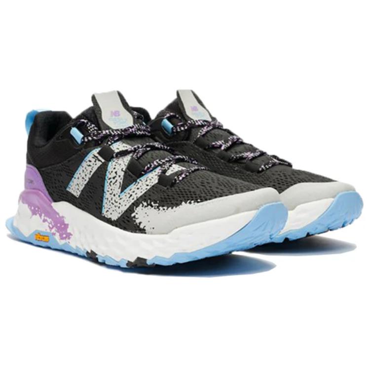 New Balance Fresh Foam Hierro Wide 'Black Grey Purple' Women's