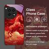Stylish Chinese-Style Red Horse Print Tempered Glass Phone Case for OnePlus 13R 12 11 10 ACE2 ACE3 Pro Nord2T 4 2 CE3 Lite Cover