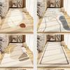 Morandi Color Bedroom Bedside Carpet Master Bedroom Bedside Floor Mat Room Premium Sense Floor Mat Long Strip Machine Washable Mat