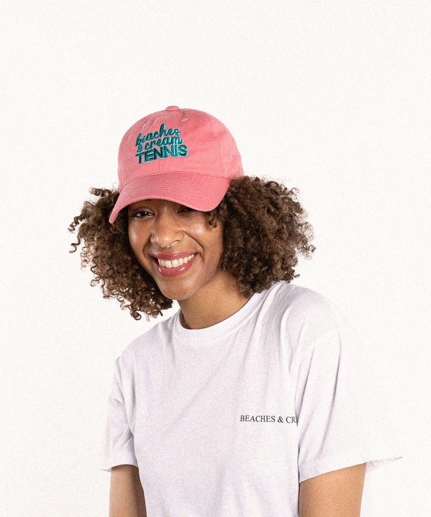 Bichiseuaenkeulim Tennis Ball Cap-Indi Pink