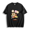 Cute Bear On Plane T-Shirt - Playful Cartoon Design Unisex Tee