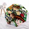 Personalized Name B-Ben10 Print Umbrella - Automatic Open/Close, Eight-Rib Durable Frame, Automatic Folding Umbrella