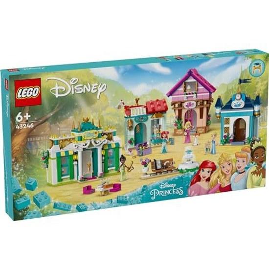 LEGO Disney Princess Town Adventure Toy Birthday Present Blocks Educational Girls Boys Children 6 years 7 8 9 Pretend Play Role Goods 43246