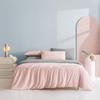 Premium Sense 120S Long-Staple Cotton Pure Cotton 4Pcs Set Cotton Embroidered Quilt Cover Bed Sheet Sleeping Naked Skin-Friendly Bedding