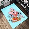 Gumball's World Adventure Carpet Office Decorative Carpet For Living Room Bedroom Door Mat Floor Rug Computer Chair Area Rug perfect holiday gift