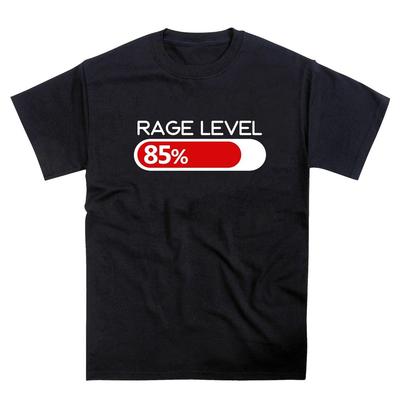 Wutlevel Ladebalken Lustiger Slogan Premium Qualität T-Shirt