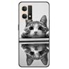 Für Oppo Reno7 4G Hülle CPH2363 Stoßfest Weiches Silikon TPU Rückseite für Oppo F21 Pro F21Pro Handyhüllen für Reno 7 4G Niedlich