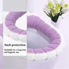 Toilet Seat Mat Soft Pad Washable Closestool Mat Warmer Cushion Bathroom Accessories