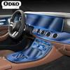 For Mercedes Benz Class-E W213 - Car Interior Center Console Transparent TPU Protective Film Anti-scratch Accessories