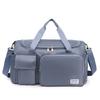 Unisex Travel Gym Duffle Bag, Independent Shoe Compartment Wet Dry Separation Sports Luggage, Weekend Overnight Handbag