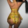 2024 Electric Music Festival Glitter Tassel Swimsuit: Sexy Three-Piece Set for Women.
