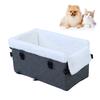 Dog Car Seat Portable Soft Pet Car Travel Home Bed Comfortable Pet Carrier for Cars Trucks SUVs