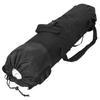 MultiFunctional Fishing Rod Reel Storage Bag Pole Carry Case Fishing Tool Organizer(Black )