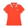 Women S Color PoinT Polo T ShirT Of9022la Red