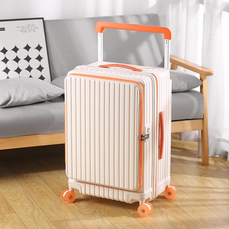 LONE WOLF Front-Opening Expandable Luggage 20 inches