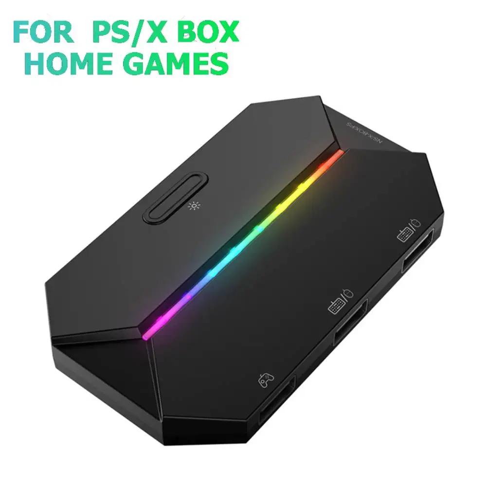 G6L Wired Keyboard Mouse Converter Adapter for Xbox One PS4 PS3 Nintendo Switch Portable Gaming Wired Mobile Controller Adapter