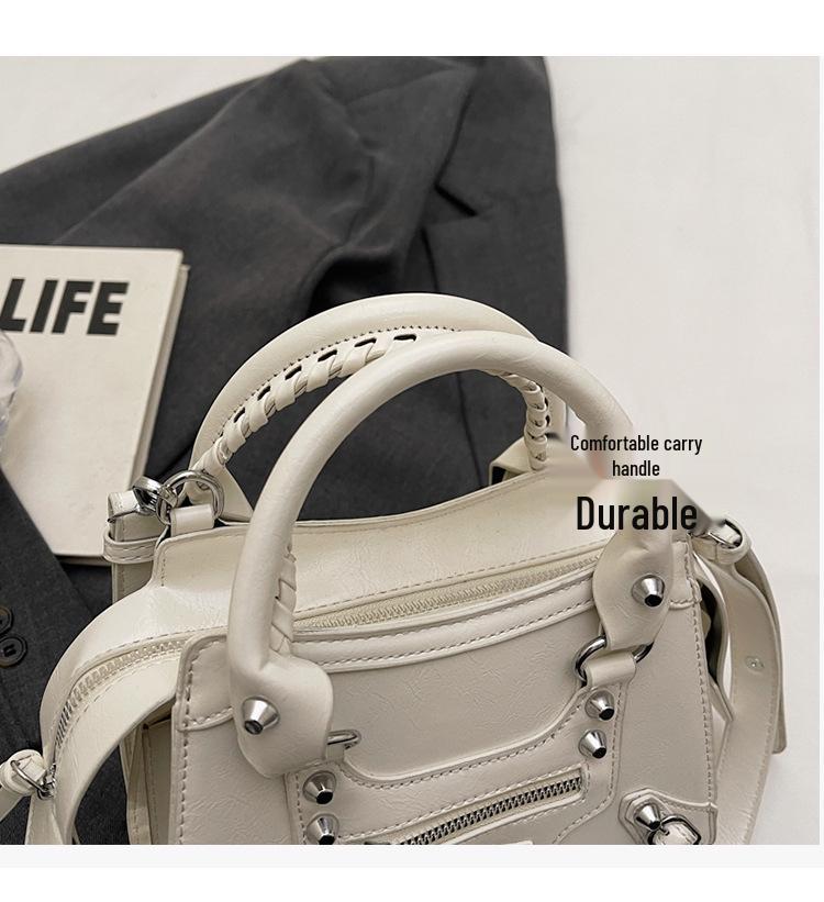 2025 Άνοιξη Χειροποίητη Τσάντα Χιαστί με Ρετρό Τρουκς: Γλυκιά & Πικάντικη Τσάντα Ώμου για Μοντέρνες Γυναίκες