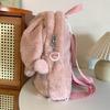 Versatile Backpack Plush School Bag Rucksack Daypack for Books Laptops and More